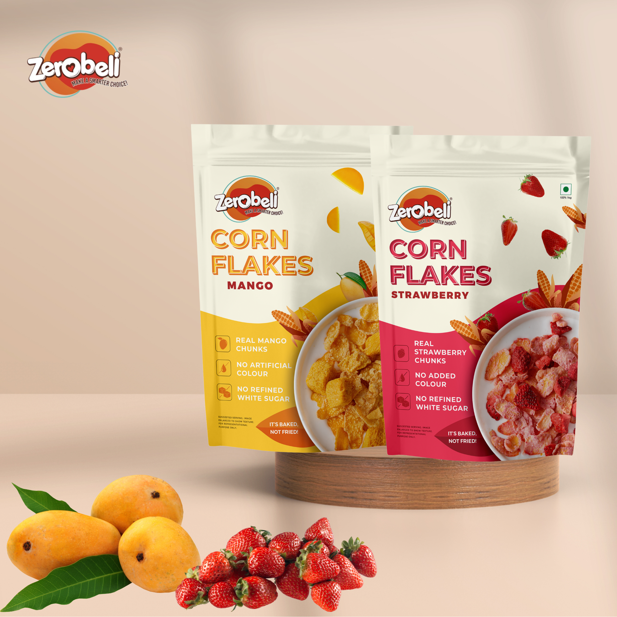 Super Saver Combo Strawberry Mango Cornflakes